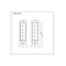 Z-Lite Glenwood 1 Light Outdoor Pier Mounted Fixture, Black & Clear 586PHMS-SQPM-BK - alternate 8